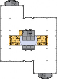 typical floor 1-3. floor